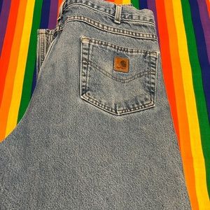 Mens Carhartt relaxed fit jeans 38x32